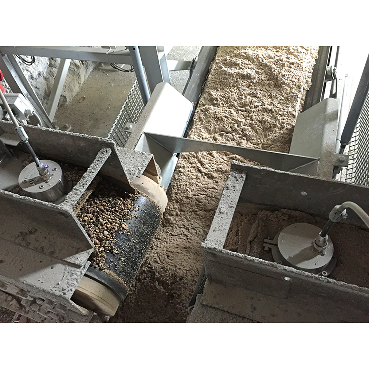 Analizador de humedad y temperatura en arena, grava y materiales abrasivos a granel | Sono Vario | IMKO